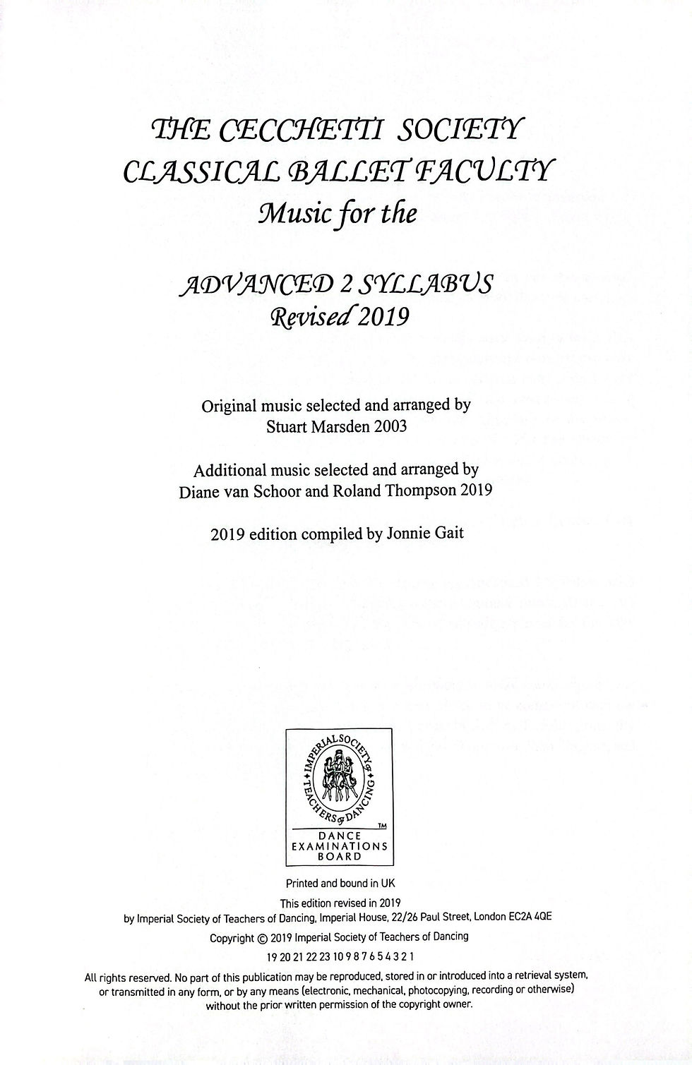 Thumbnail: Music Manuscript - Advanced 2 Syllabus