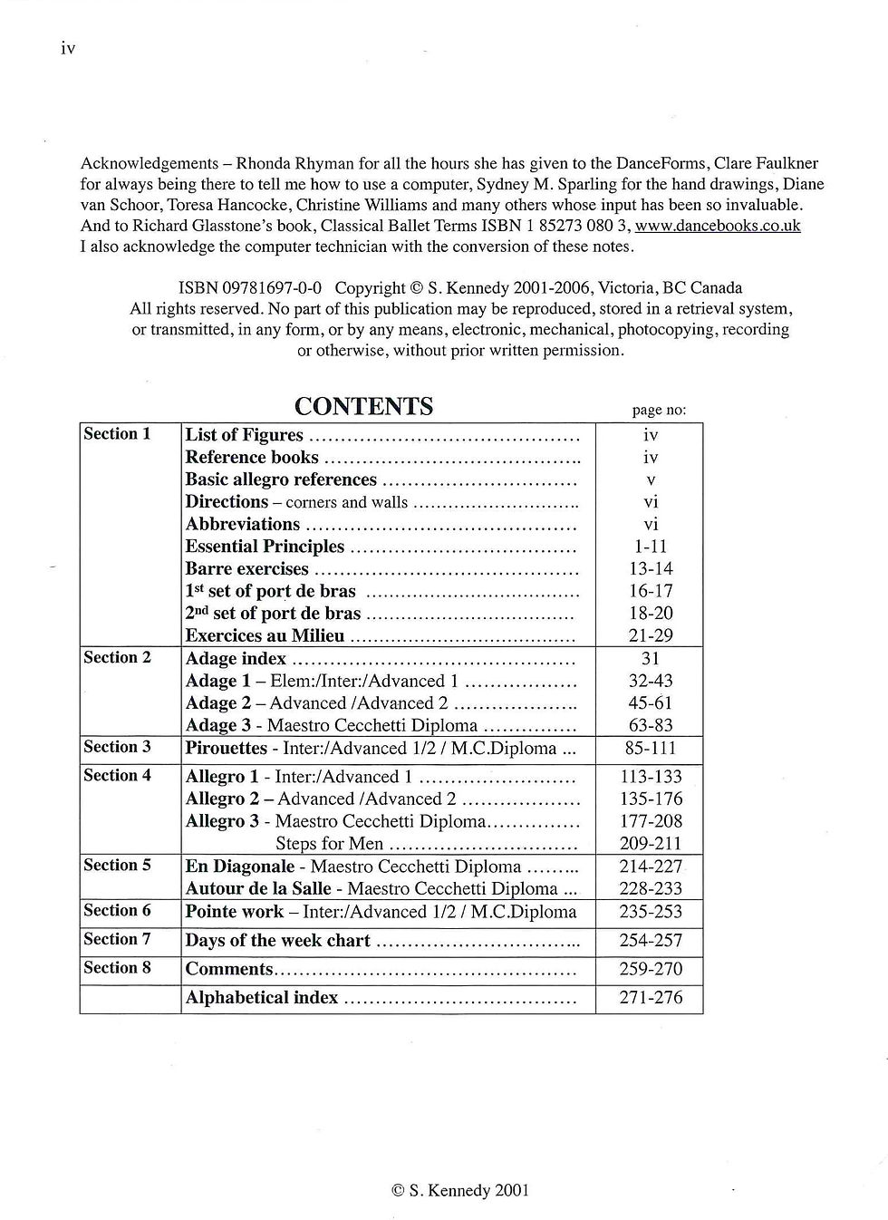 Thumbnail: Notes for a Dancer - 7th Edition