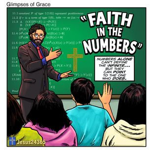 Jesus24365 Weekly #40 | Glimpses of Grace #12 | Season #1 | Dr. Zachary #2 - Faith in the Numbers |Wednesday, March 5, 2025 | Jesus24365 Ministry