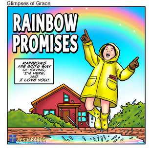 Jesus24365 Weekly #50 | Glimpses of Grace #22 | Lily #4 – Rainbow Promises | Saturday, April 5, 2025 | Jesus24365 Ministry
