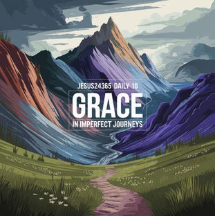Jesus24365 Daily #10 | Tuesday, November 19, 2024 | Jesus24365 Ministry |Grace in Imperfect Journeys: Finding Transformation Through Faith in Jesus