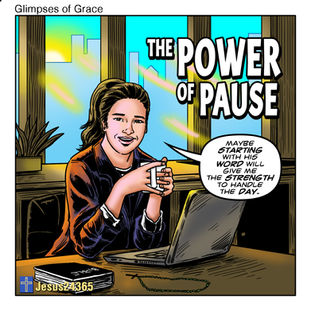 Jesus24365 Weekly #33 | Glimpses of Grace #5 | Season #1 | Rachel #1 - "The Power of Pause" | Monday, February 17, 2025 | Jesus24365 Ministry