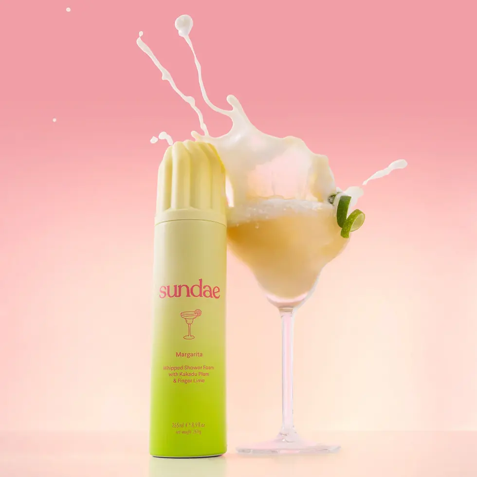 Sundae Shower Foam Margarita mit Schaum