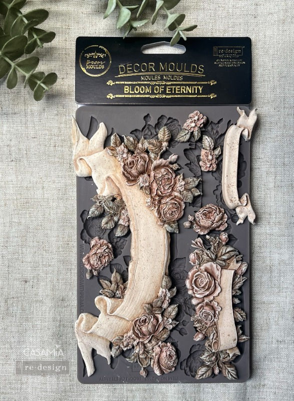 Thumbnail: Decor Moulds® – Bloom Of Eternity – 1 pc, 5″x10″x8mm