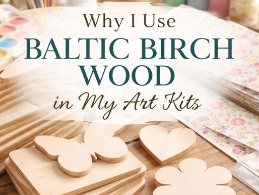 Why Baltic Birch Wood Is Better for Craft Projects Than Dollar Store Wood Cutouts