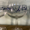 Thumbnail: Vtg Blue Danube Blue Onion 7.25” Water Goblets / Wine Glass Set Of 4 - Japan