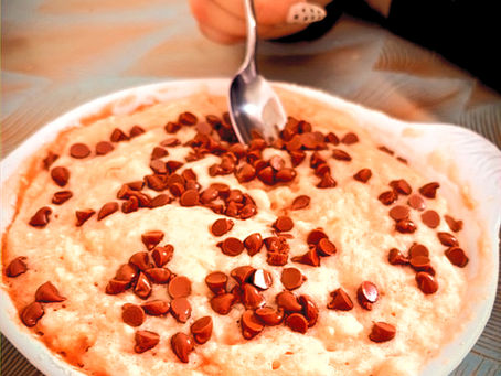 Gâteau minute Banane Chocolat by MJ