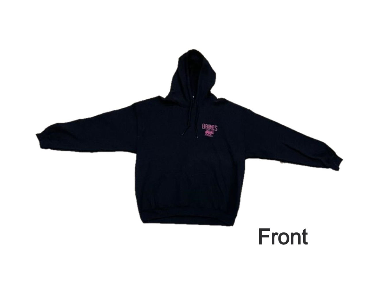 Barnes Hide & Fur Black w/Pink Hoodie