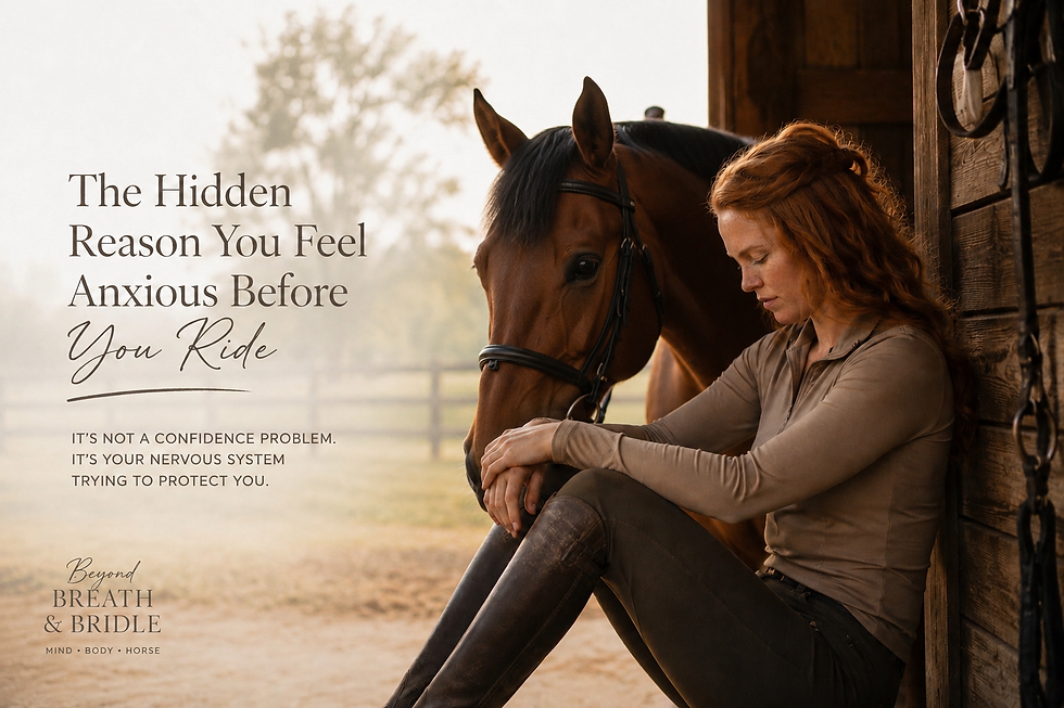 The Hidden Reason You Feel Anxious Before You Ride
