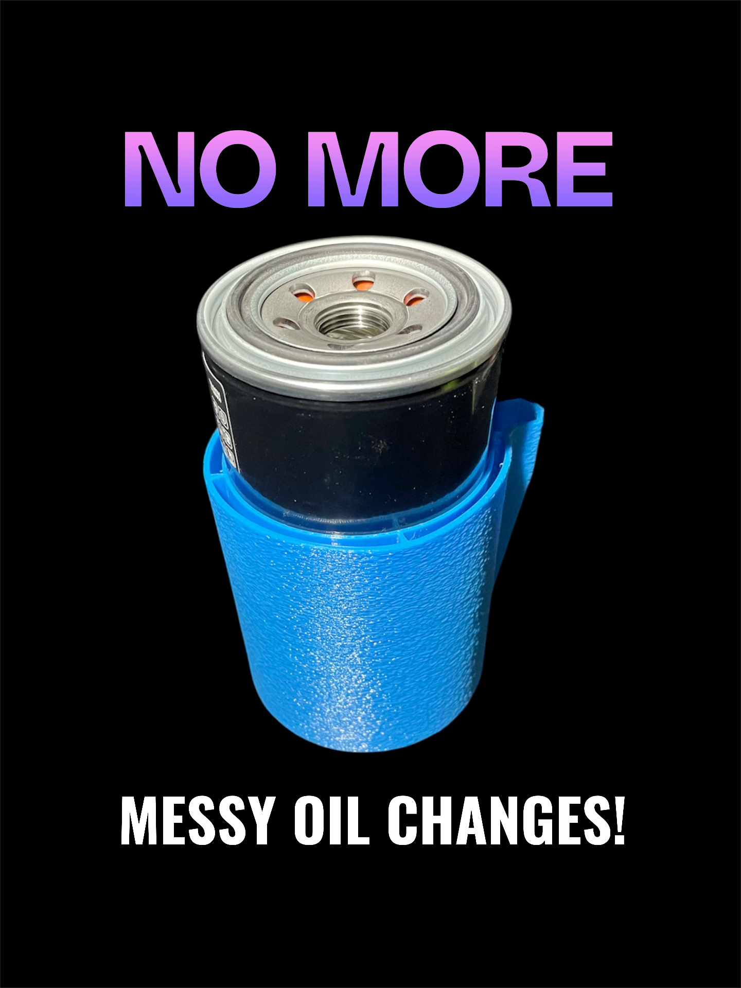 Anti-spill Oil Filter Tool