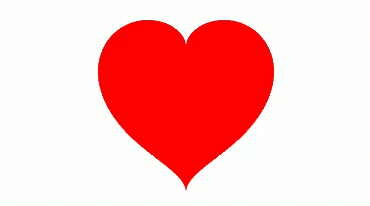 beating red heart
