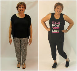 11lbs down 13ins off & 2% BF down