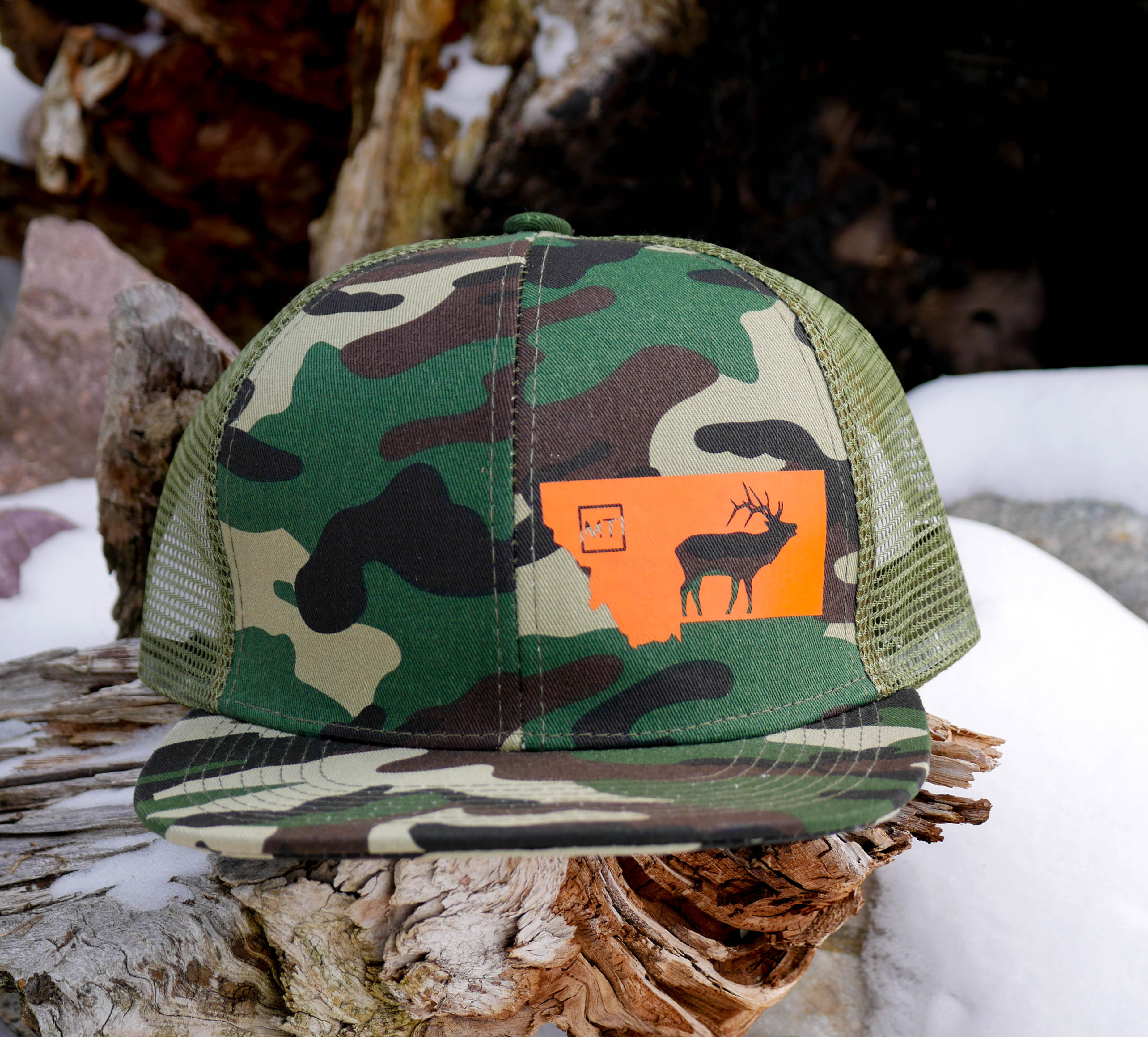 MT Elk Vinyl Flatbill