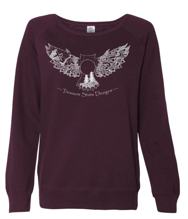 Ladies Owl Crewneck