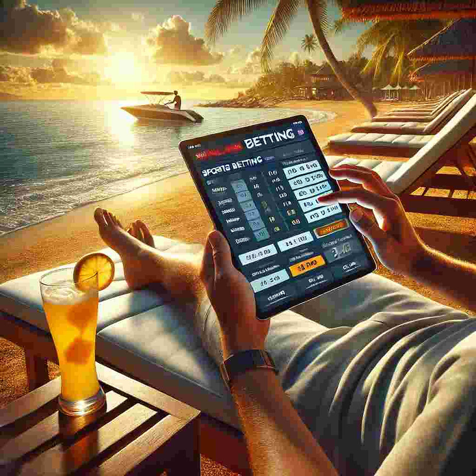 토토사이트 기록 분석을 하는 모습