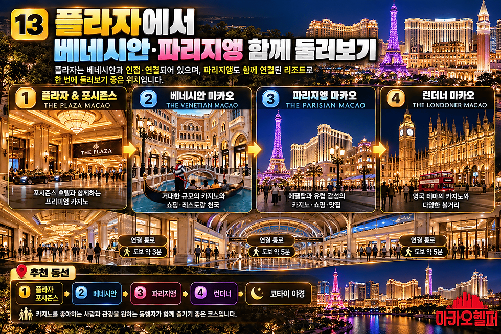 마카오 관광 여행