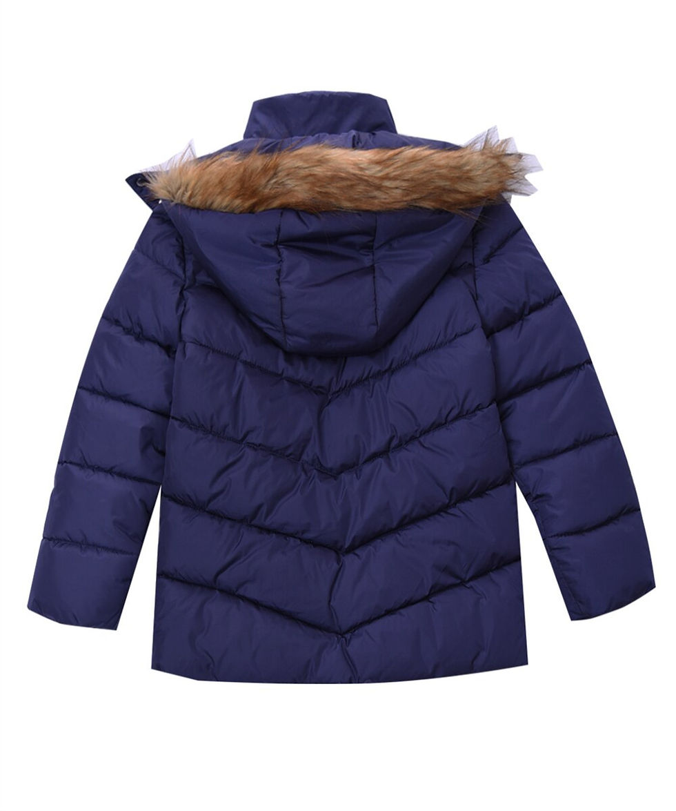 Thumbnail: Hiheart 2-5T Kids Boys Down Jacket Thickened Padded 80% White Down Coats