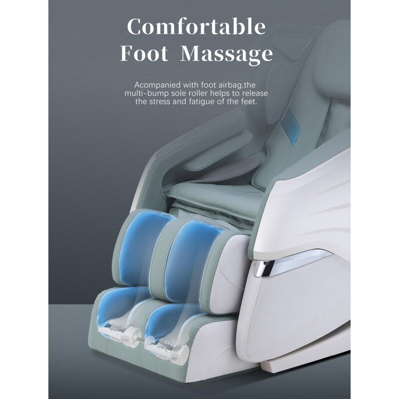 Thumbnail: Massage Chairs SL Track Full Body Massage Recliner with Foot Roller, Airbag