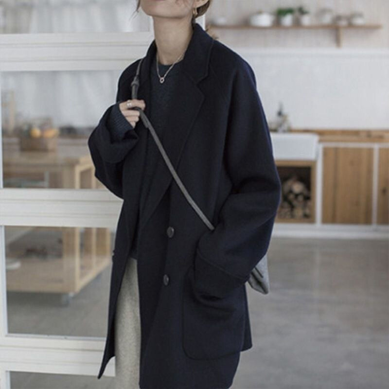 Autumn and Winter New Style Windbreaker, Feminine Temperament
