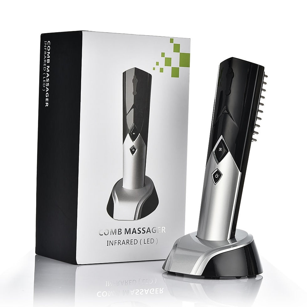 Miniature : Electric Laser Hair Growth Comb Anti Hair Loss Infrared Therapy Treatment
