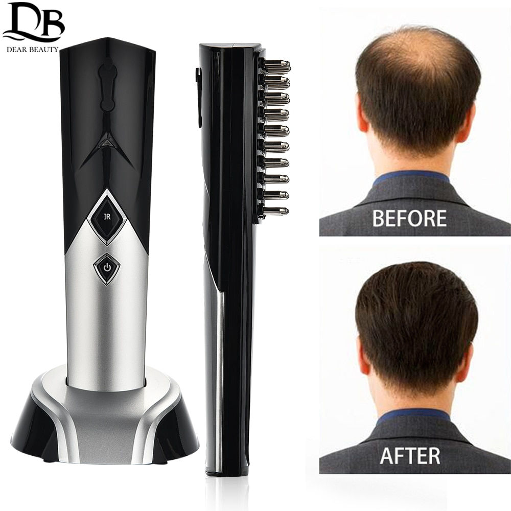 Electric Laser Hair Growth Comb Anti Hair Loss Infrared Therapy Treatment