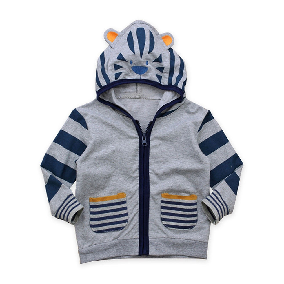 Miniature : Toddler Kids Baby Boy Girl Hooded Sweatshirt Jacket Spring Autumn Warm