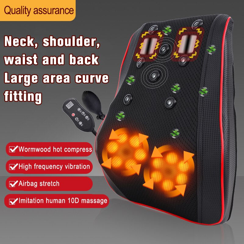 Minijatura: Neck Massager Small Waist Massager Heating  Electric Small Massager Whole