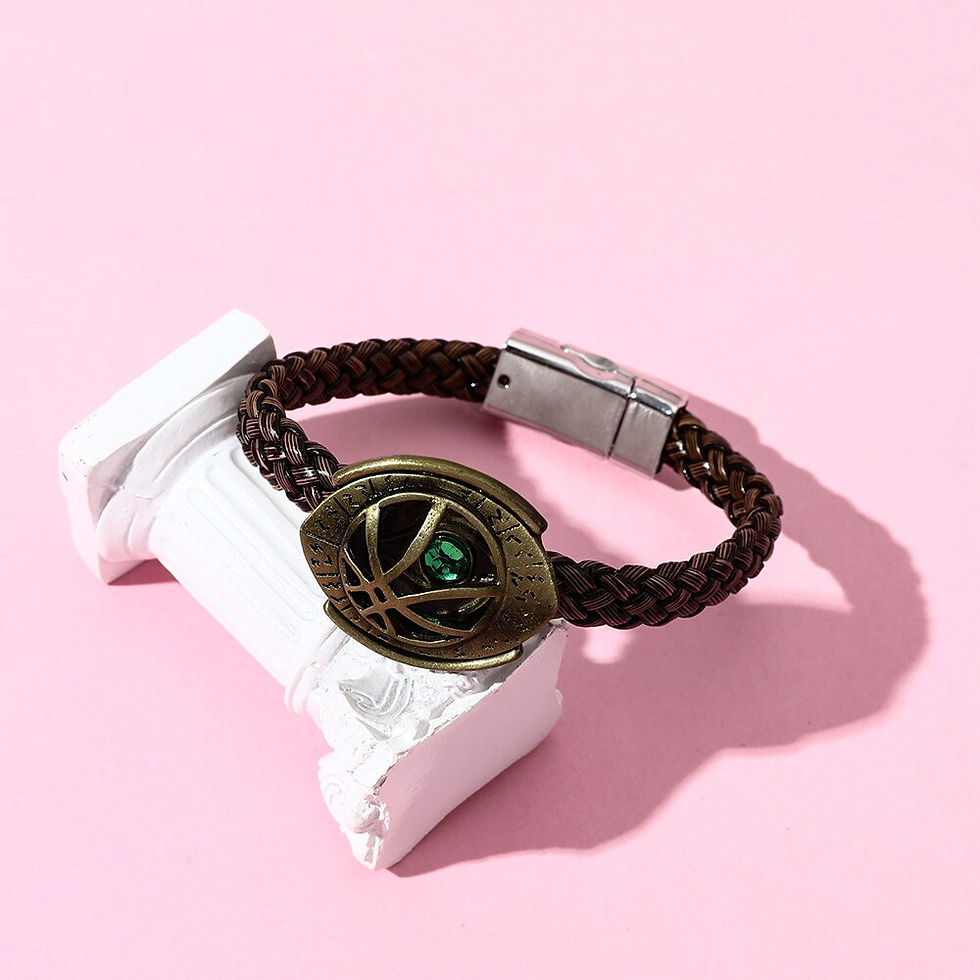 Thumbnail: Marvel Superhero Doctor Strange Bracelets Mystic Artifact Eye Of Agamotto