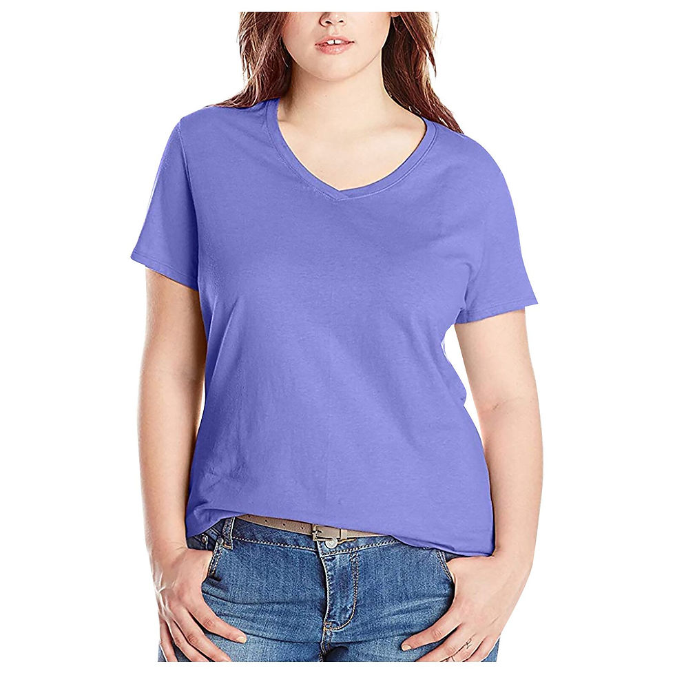 Thumbnail: High Quality Tops Basic Plain Shirts for Women Oversized T shirt Top Women