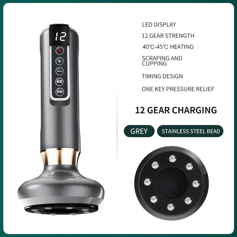 Thumbnail: Electric Cupping Massager Vacuum Suction Cup GuaSha Anti Cellulite Beauty