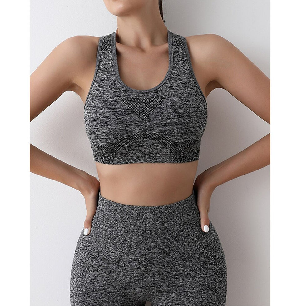 Thumbnail: 2Pcs Seamless Women Yoga Set Workout Shirts Sport Shorts Bra Gym Suits