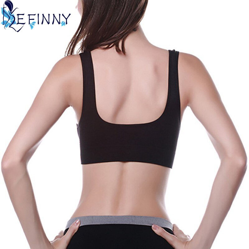 Thumbnail: 2020 Lady Shakeproof Stretch Vest Bras Tops Underwear Women Seamless Slim
