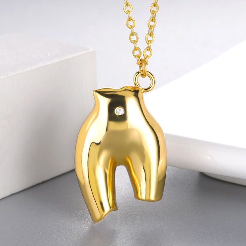 Thumbnail: Fashion Nude Female Body Necklace Naked Woman Feminist Necklaces Gorgeous