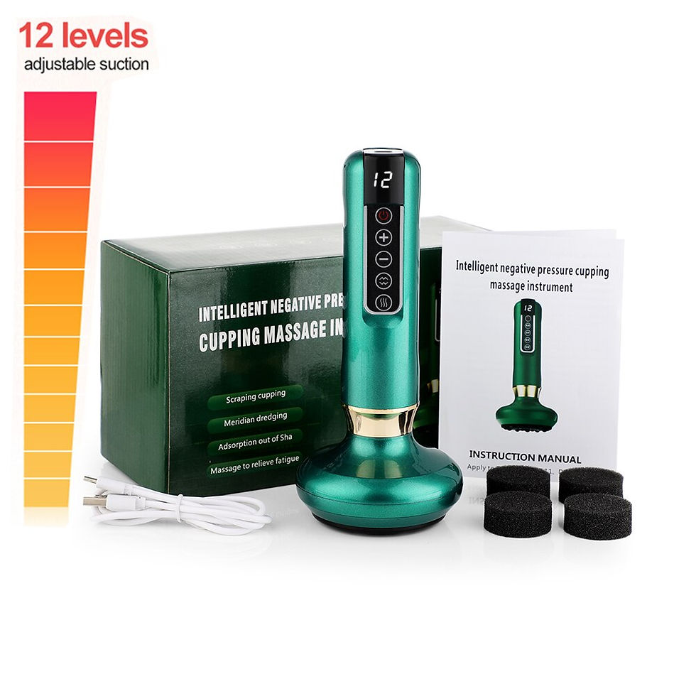 Thumbnail: Electric Cupping Massager Vacuum Suction Cup GuaSha Anti Cellulite Beauty