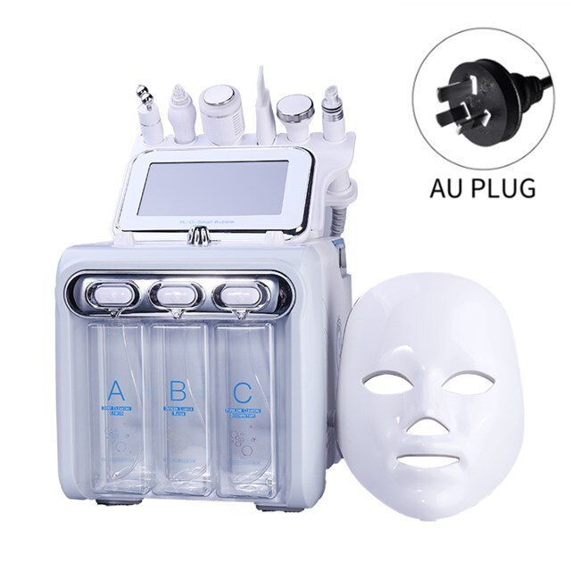New Arrival! Multifunction skin care device 7 in 1 anti aging small bubble H2O2
