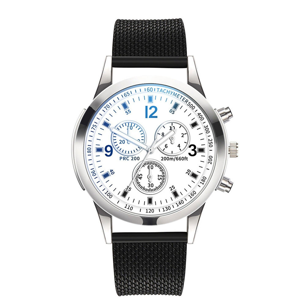 Thumbnail: Lot New Luxury Men's Watches Business Stainless Steel Band Fashion Luminous