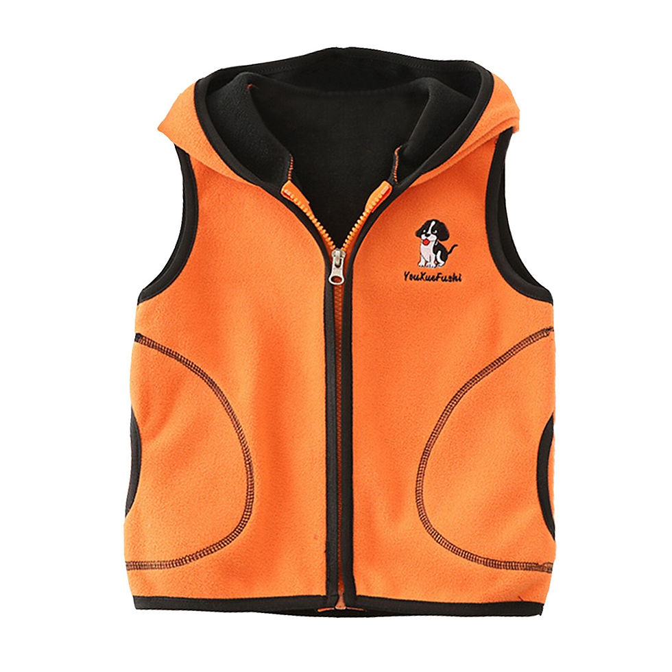 Thumbnail: Children Vest Kids Outerwear Waistcoats Sleeveless Jackets Children's Vest For