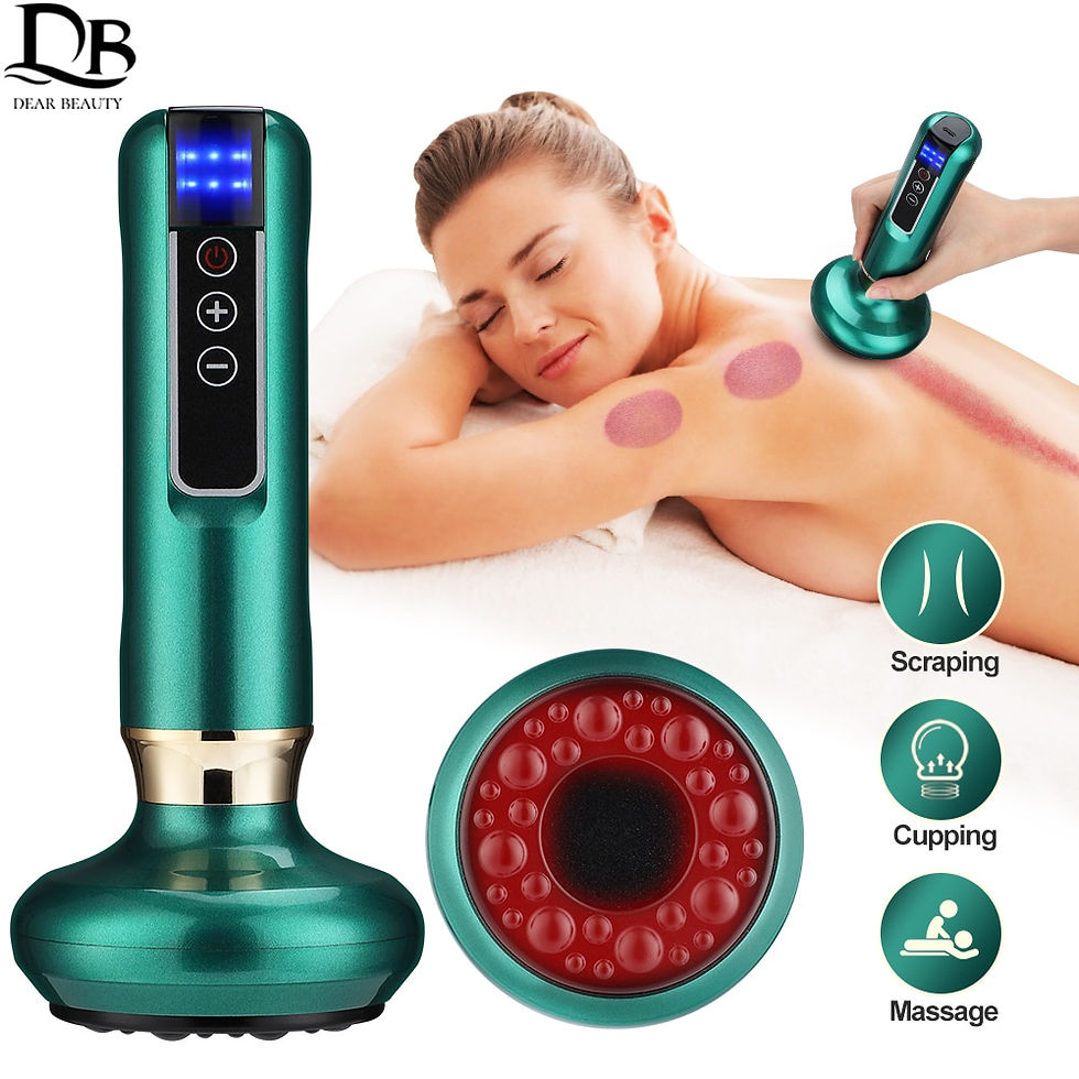 섬네일: Electric Cupping Massager Vacuum Suction Cup GuaSha Anti Cellulite Beauty