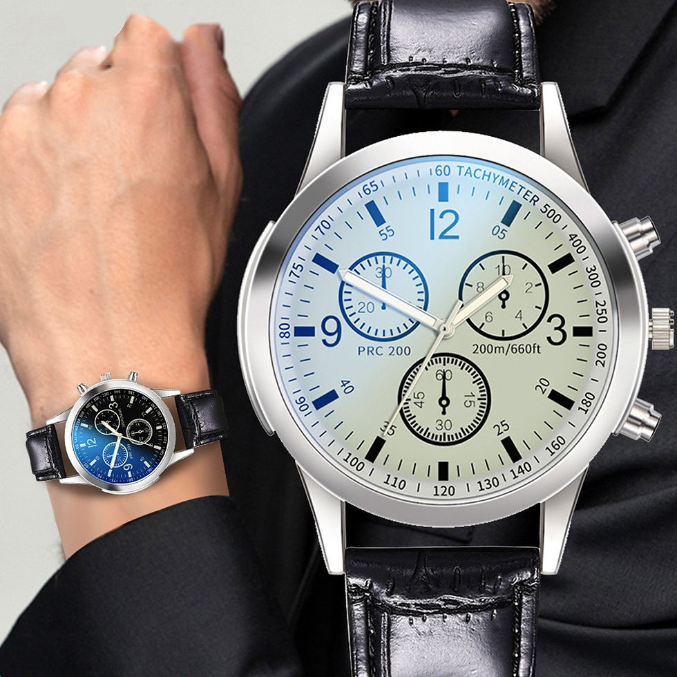 Thumbnail: Free Shipping Reloj Hombre Luxury Watches Quartz Watch Stainless Steel Dial