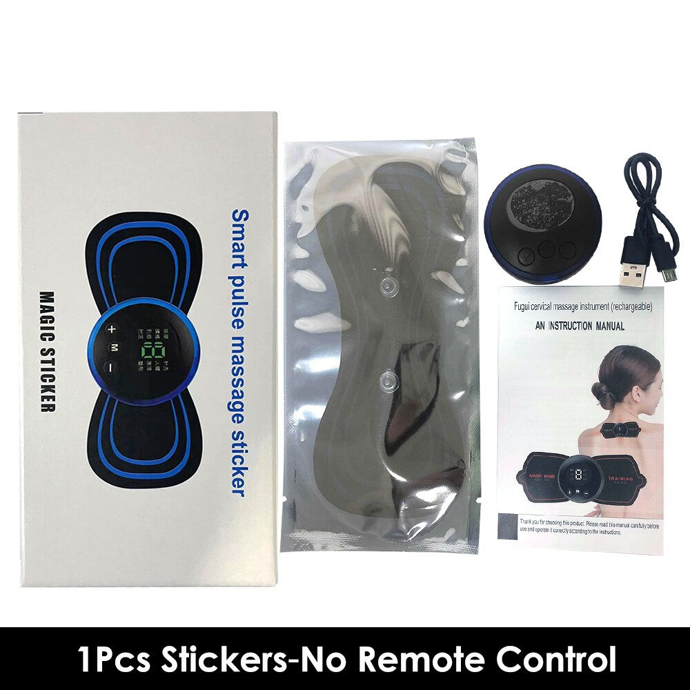 EMS Neck Massager Electric Cervical Vertebra Massage Patch for Muscle Pain