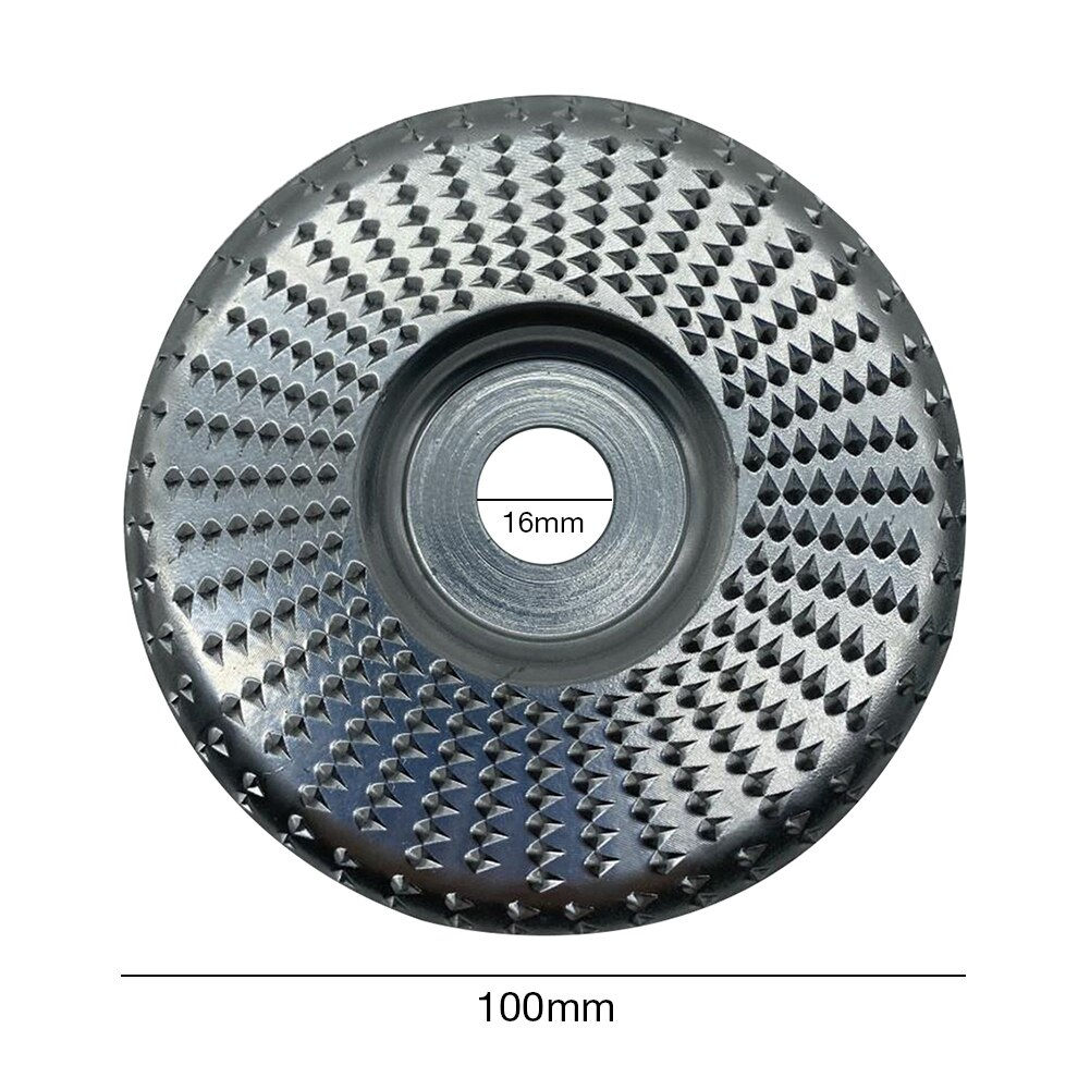 100mm 16mm Wood Grinding Polishing Wheel Rotary Disc Sanding Wood