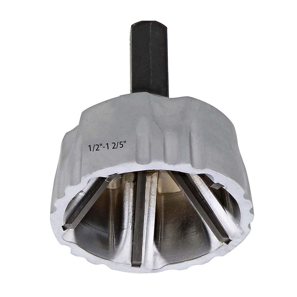 Thumbnail: Hexagon Shank Universal Alloy Steel Deburring External Chamfer Drill Bits Remove