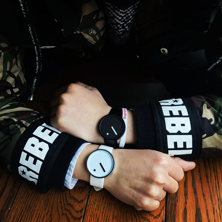 Thumbnail: Geekthink Top Brand Creative Quartz Watch for Men Women Luxury Casual