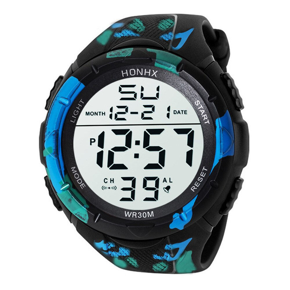 Male Analog LED Digital Military Army Sport outdoor Waterproof Wristwatches