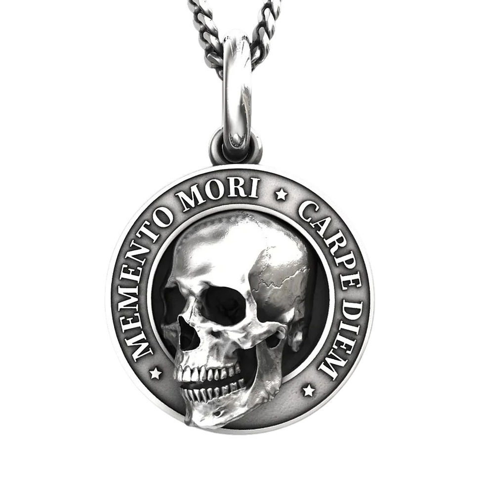 Miniatura: Skull Pendant Cool Skull Shape for Men Women Morey Monument special Jewelry