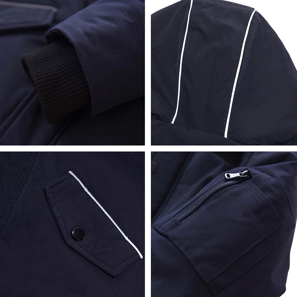 Thumbnail: Hiheart -30 Degree Winter Boys Ski Jackets Coats Hooded Waterproof Children