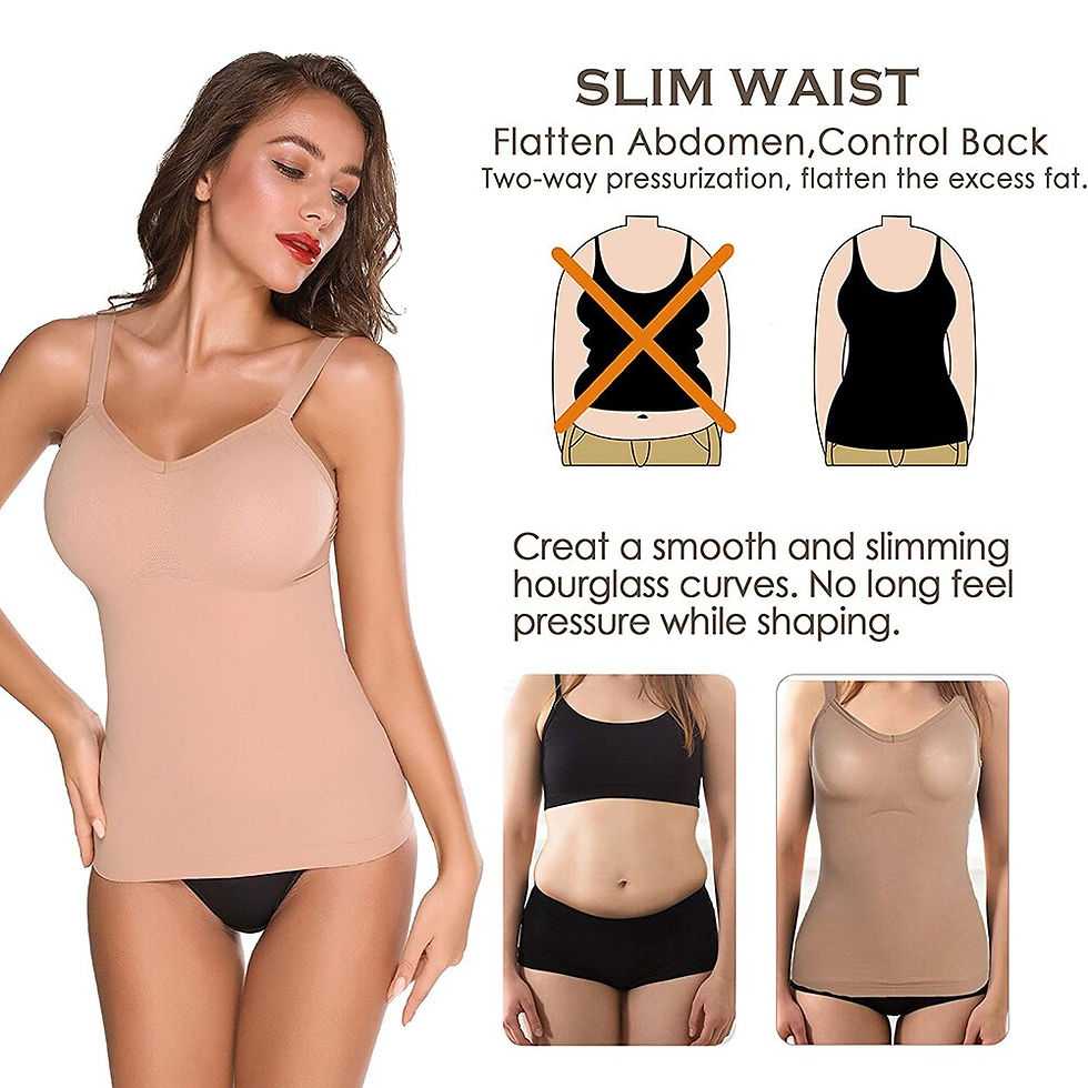 Thumbnail: Women Shapewear Top Seamless Camisole Slimming Shaper Top Classic
