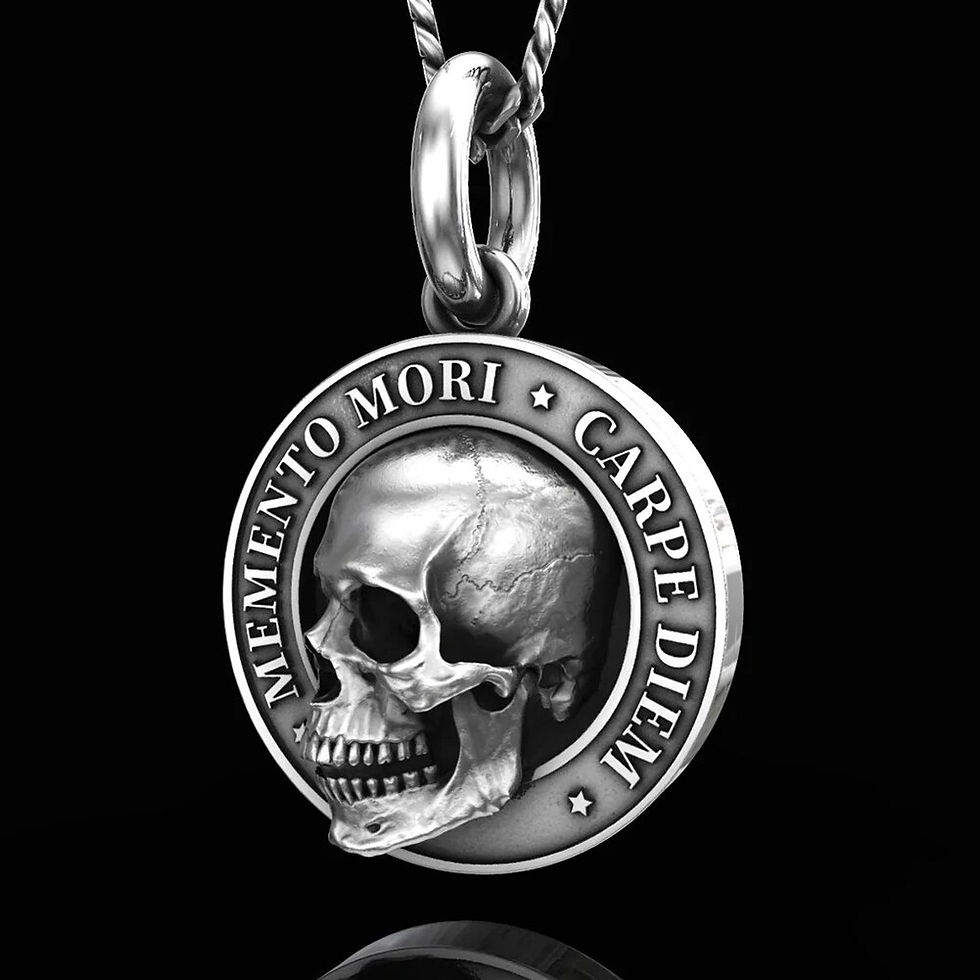 Pikkukuva: Skull Pendant Cool Skull Shape for Men Women Morey Monument special Jewelry