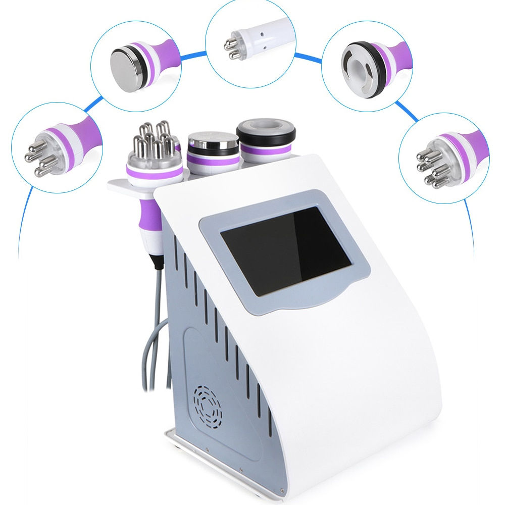 5 In 1 40K Cavitation Ultrasonic Machine RF Radio Frequency Vacuum Body