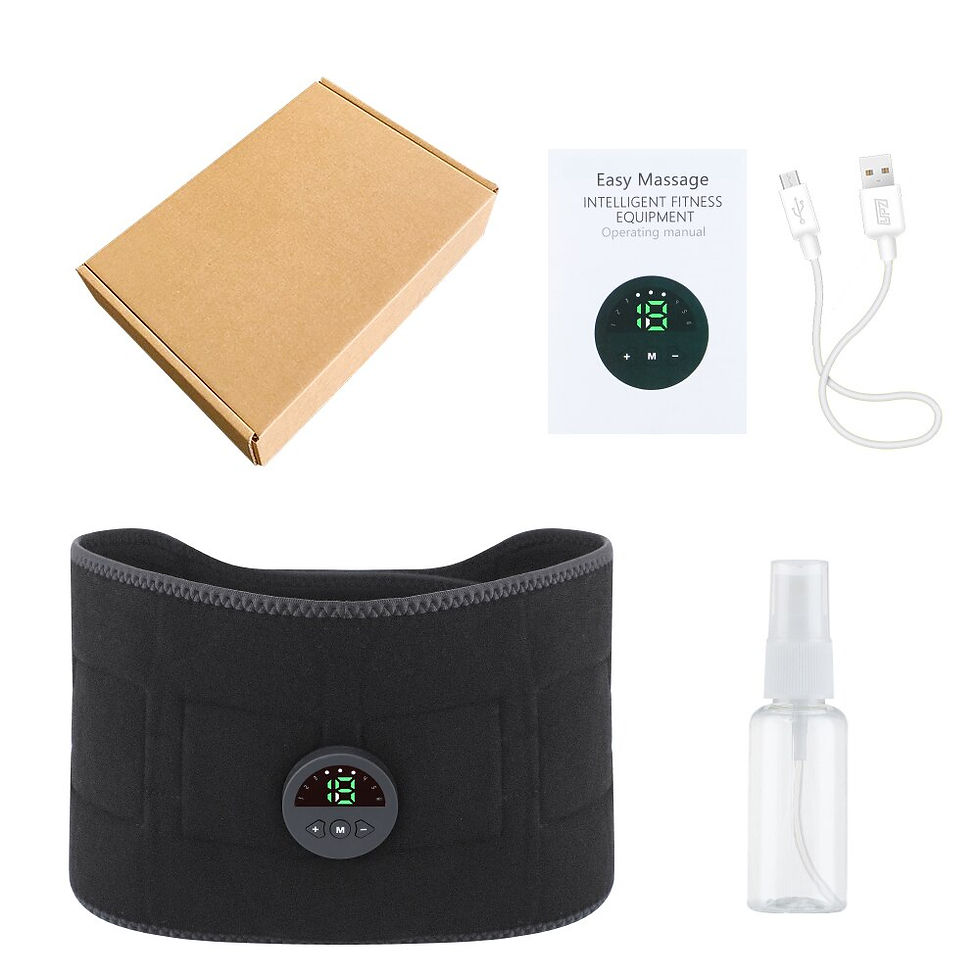 Miniatúra: EMS Electric Abdominal Body Slimming Belt Waist Band Smart Abdomen